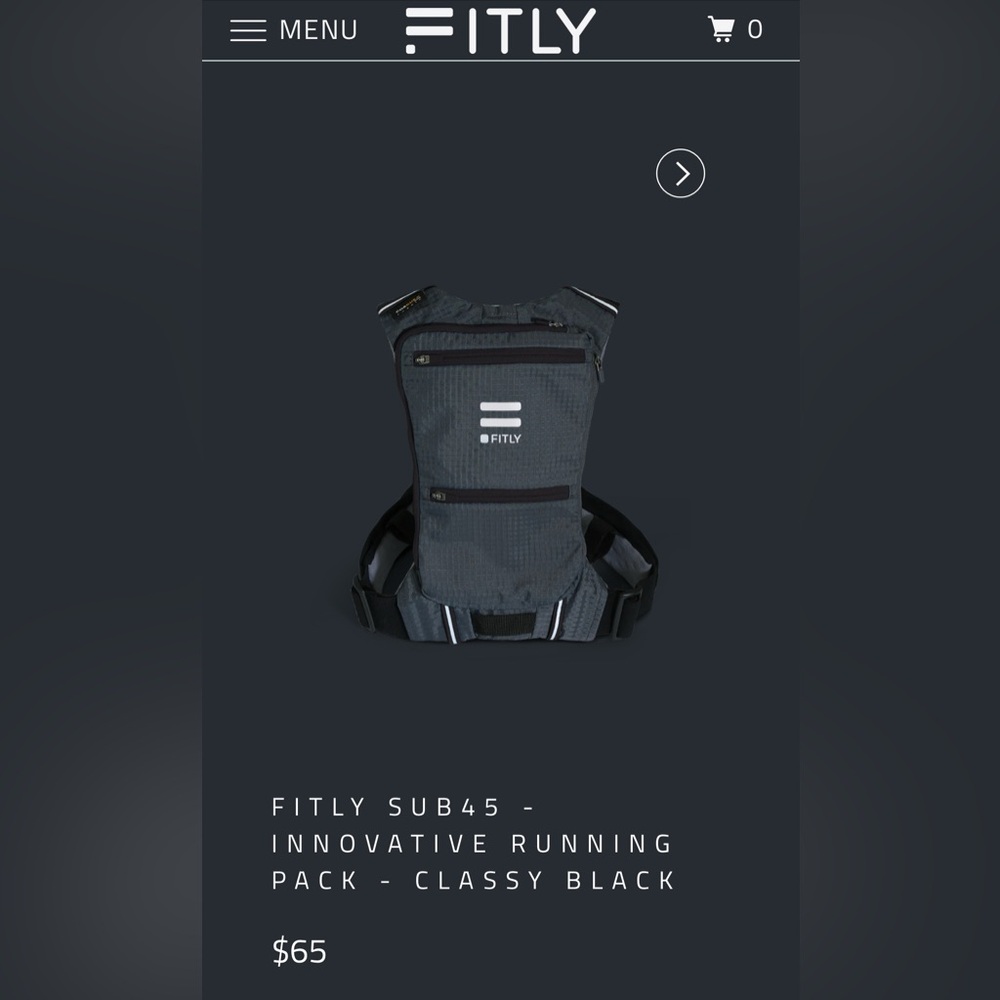 FITLY SUB45 Innovative Running Pack
